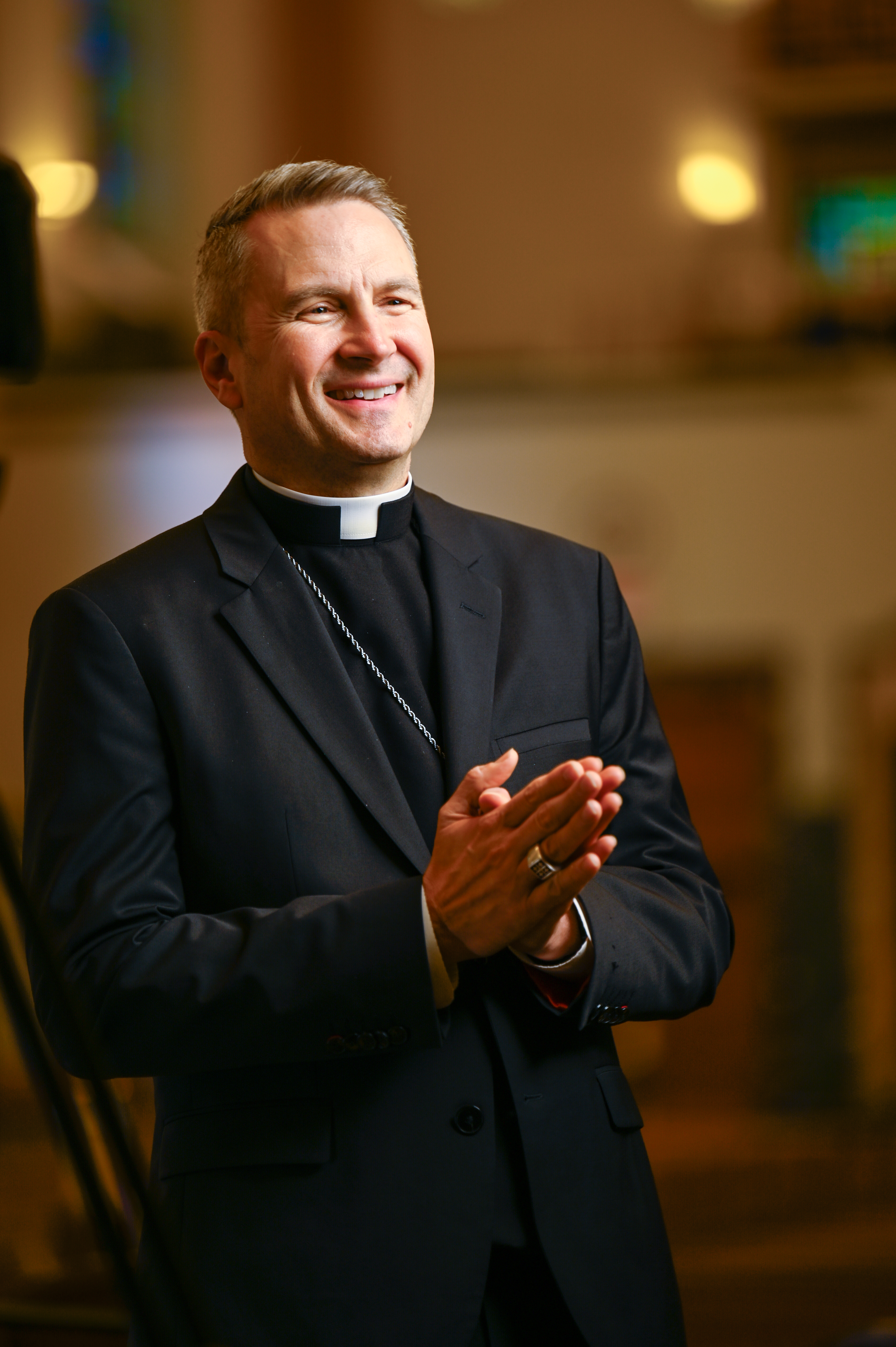 Portrait of Bishop Hicks, Bishop of Joliet, Illinois